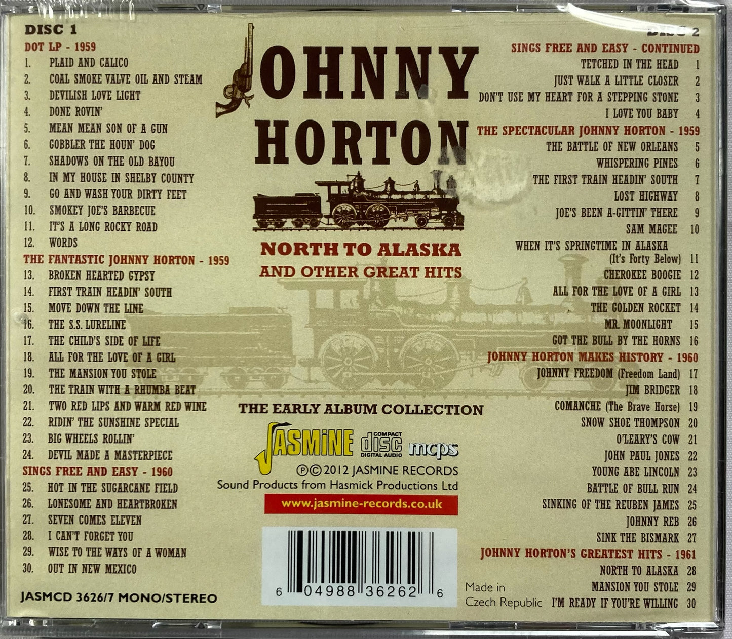 CD - Johnny Horton - North To Alaska And Other Great Hits