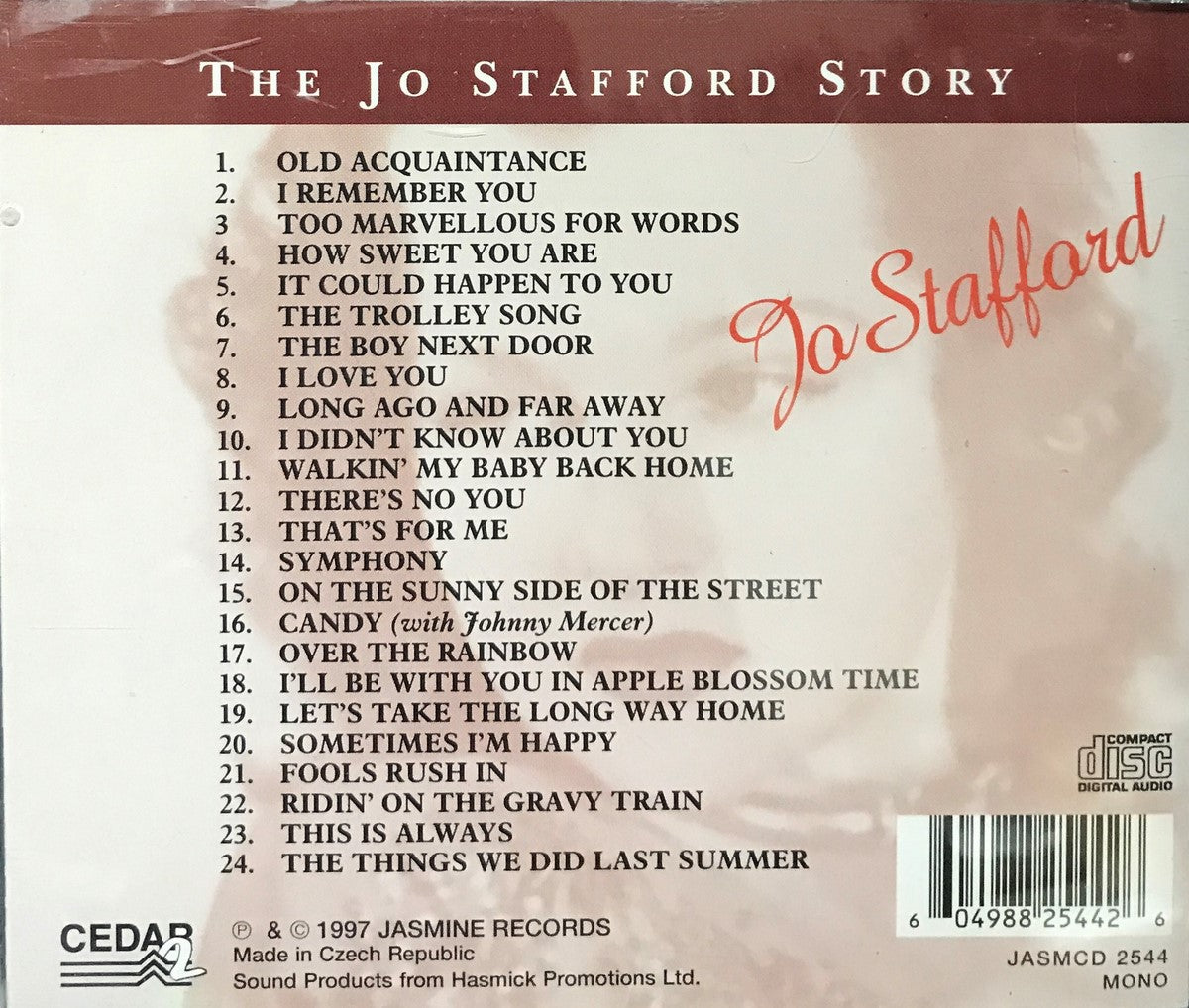 CD - Jo Stafford - The Jo Stafford Story”