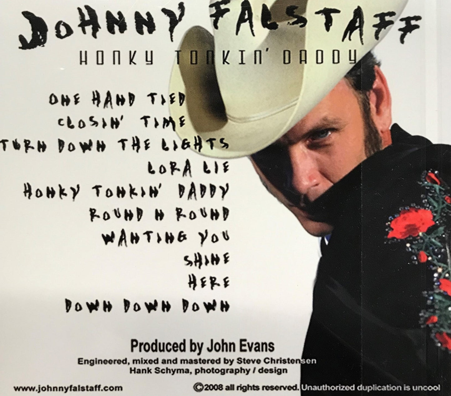 CD - Johnny Falstaff - Honky Tonkin Daddy