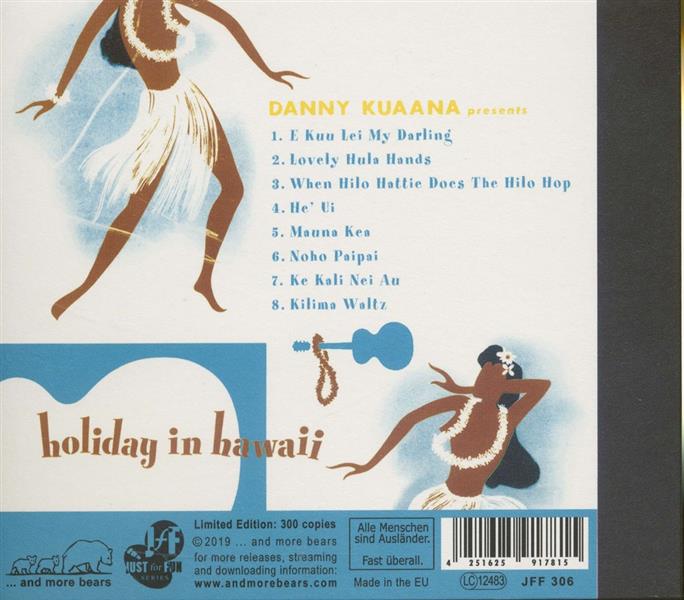 CD - Danny Kuuana - Holiday in Hawaii