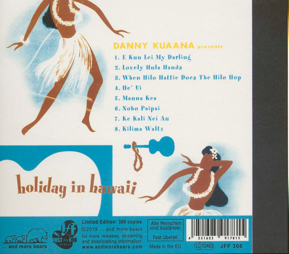 CD - Danny Kuuana - Holiday in Hawaii