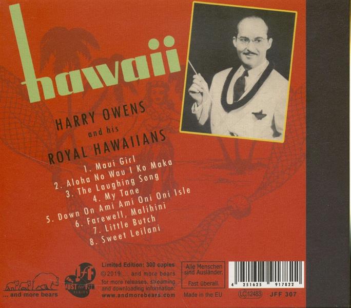 CD - Harry Owens and his Royal Hawaiians - Hawaii