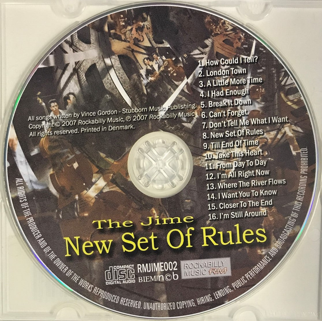 CD - Jime - New Set Of Rules