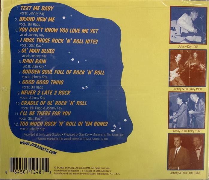 CD - JK Rockets - Songs From The Cradle Of Rock'n'Roll