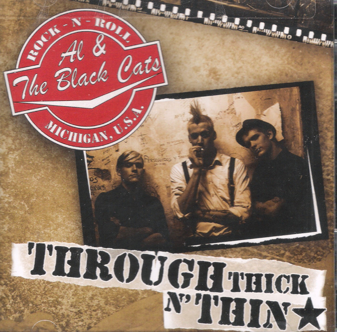 CD - Al And The Black Cats - Through Thick n' Thin