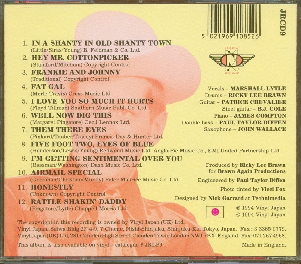 CD - Marshall & The Shooting Stars - Air Mail Special