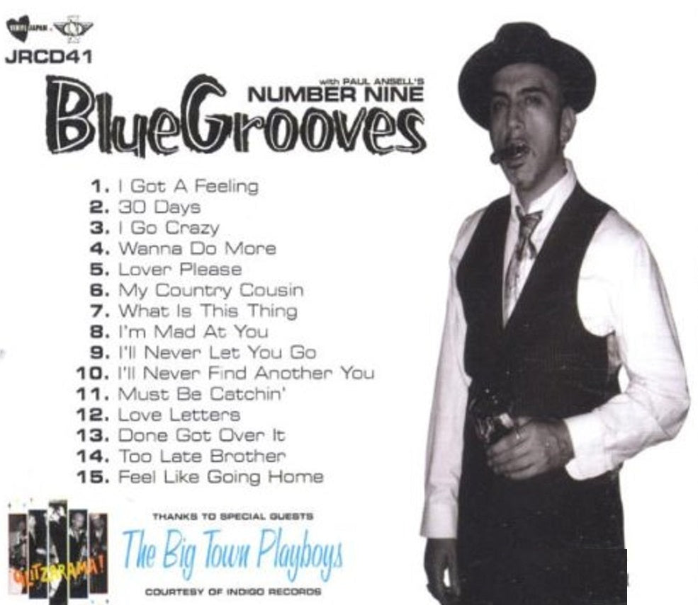 CD - Number Nine - Bluegrooves