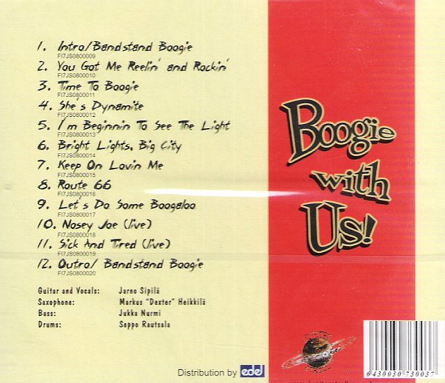 CD - Atomic Boogie Band - Time To Boogie