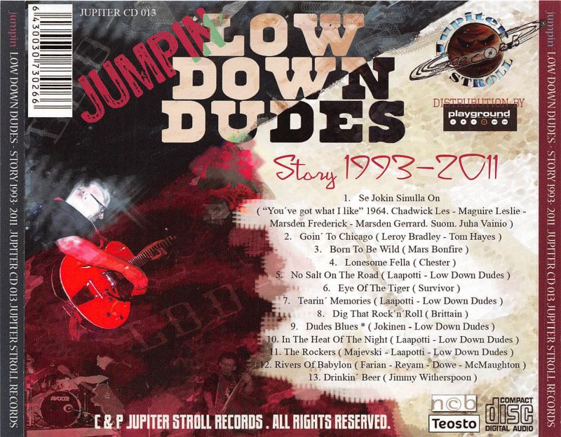 CD - Jumpin Low Down Dudes - Story 1993-2011