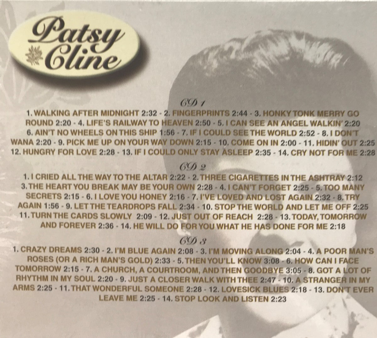 CD-3 - Patsy Cline