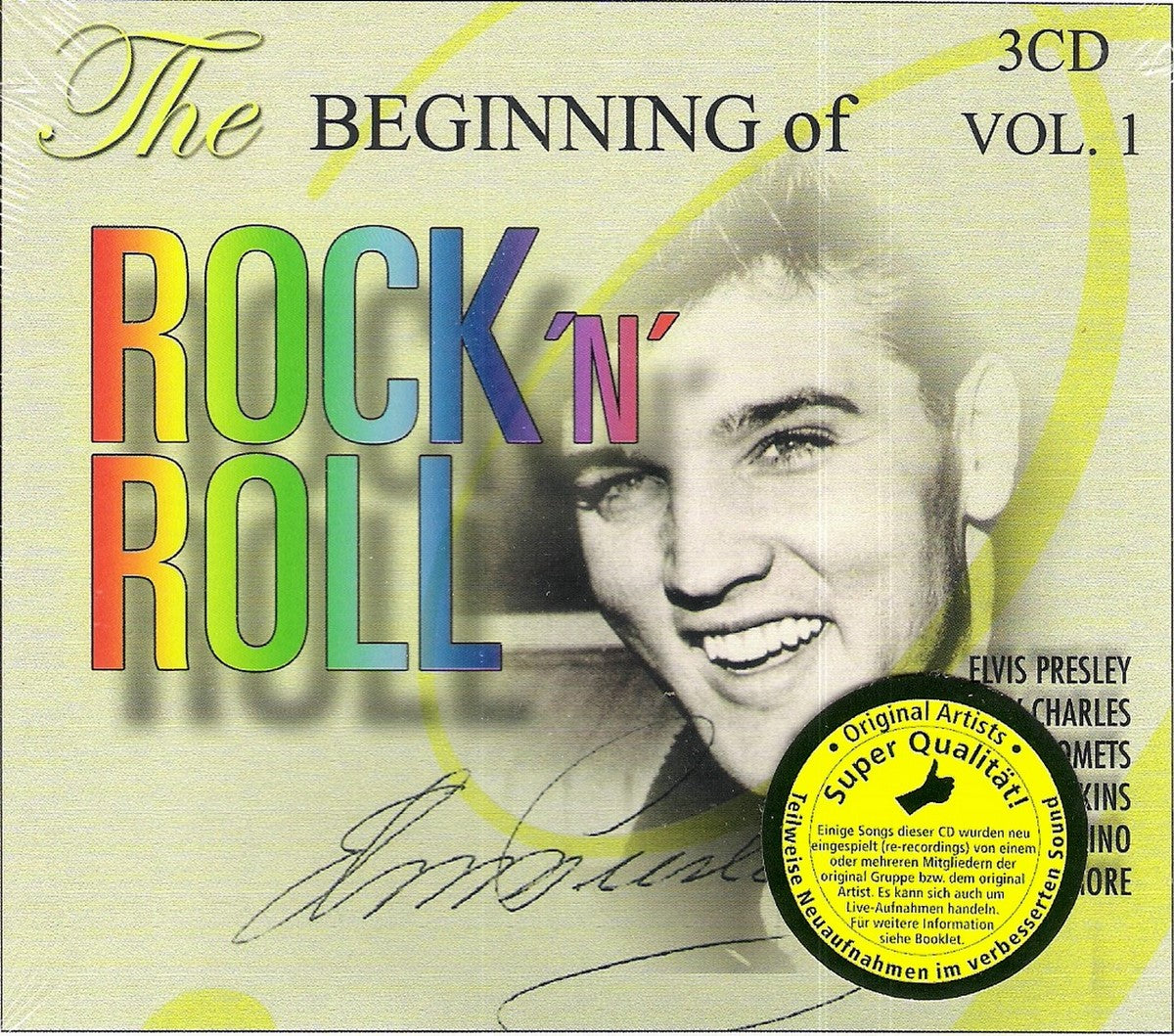 CD-3 - VA - The Beginning Of Rock'n'Roll Vol. 1