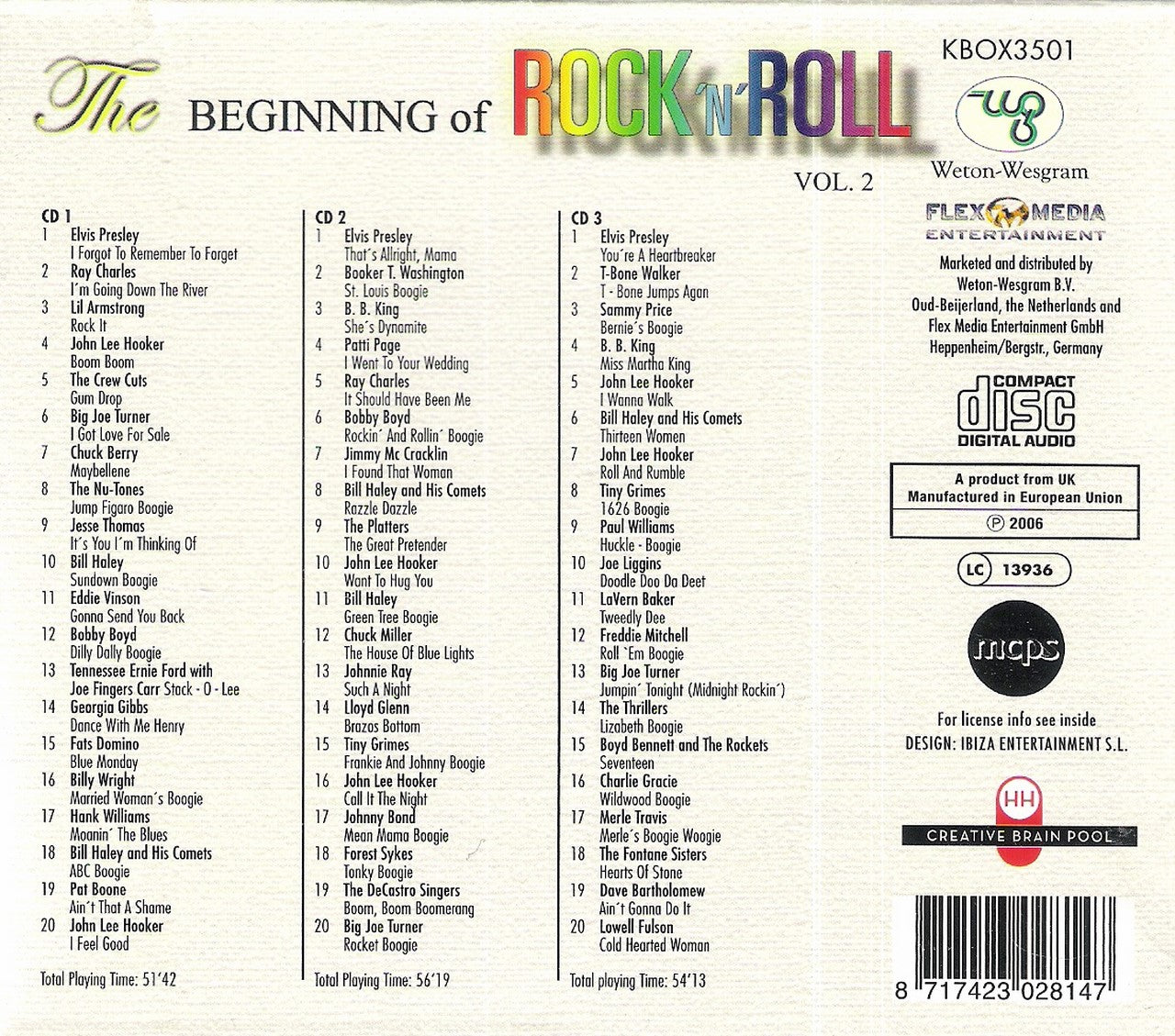 CD-3 - VA - The Beginning Of Rock'n'Roll Vol. 2