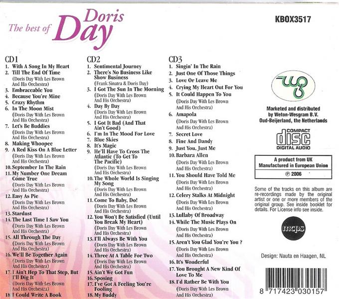 CD-3 - Doris Day - The Best of