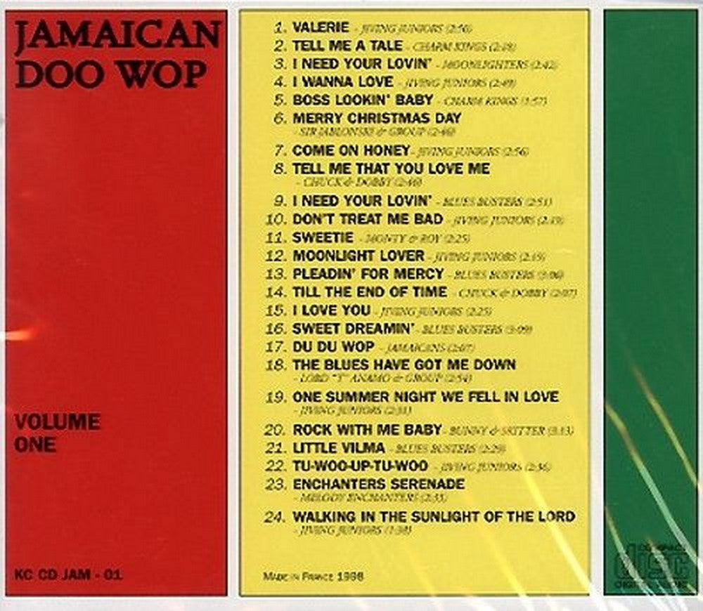 CD - VA - Jamaican Doo Wop Vol. 1