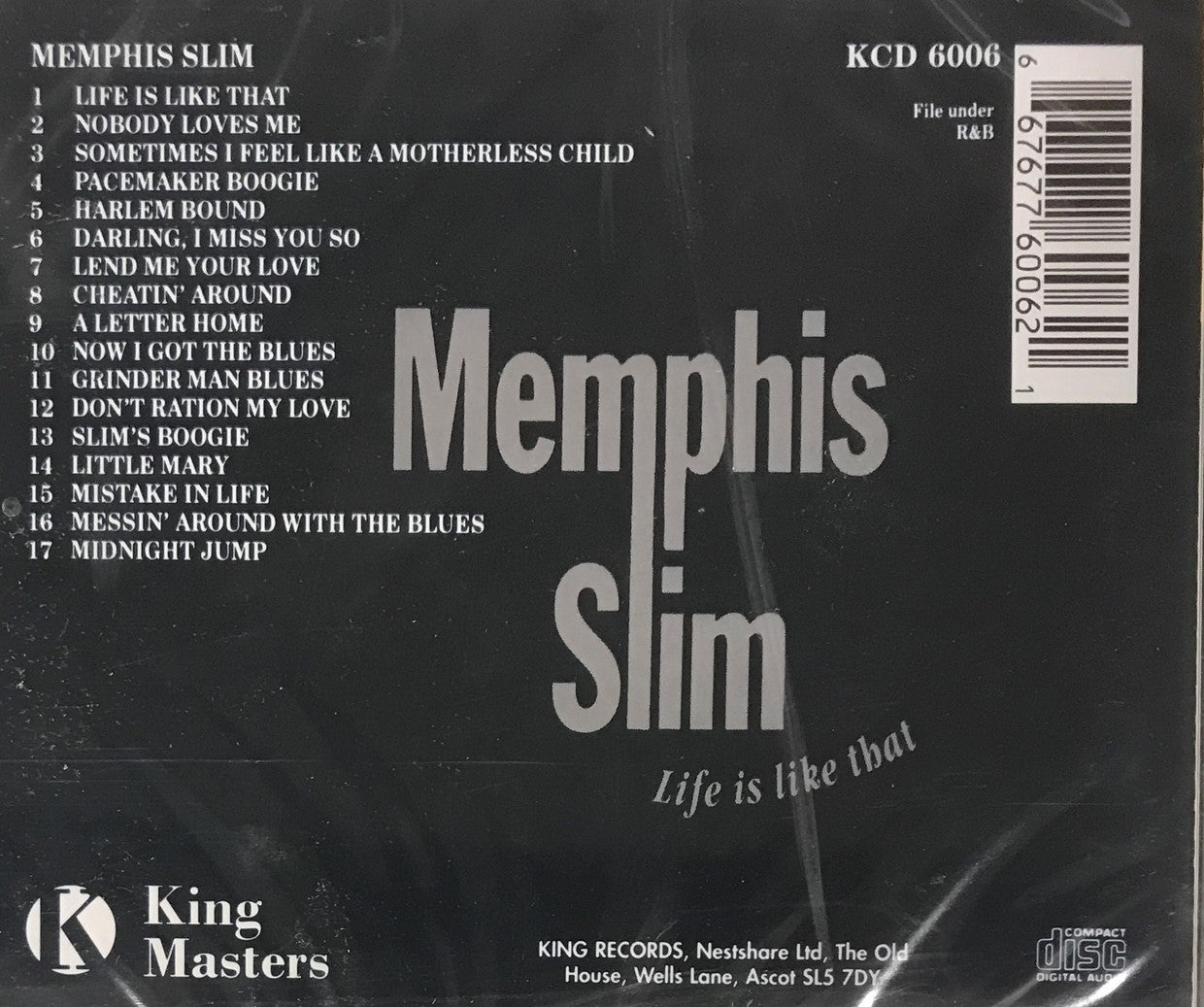 CD - Memphis Slim - Life Is Like That