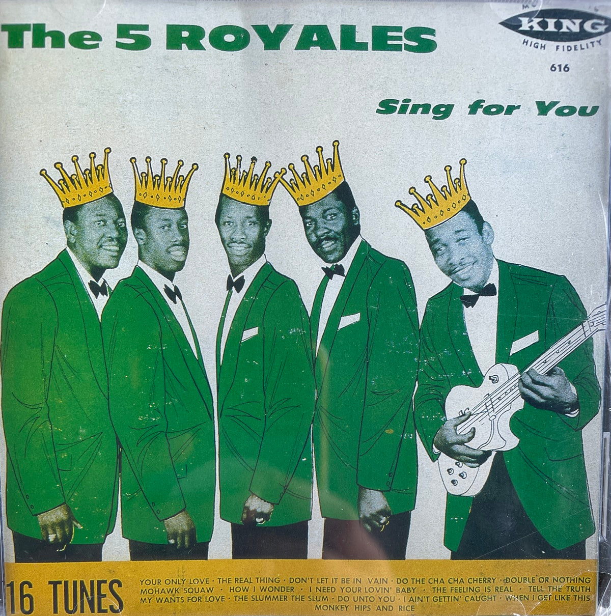 CD - Five Royales - Sing For You