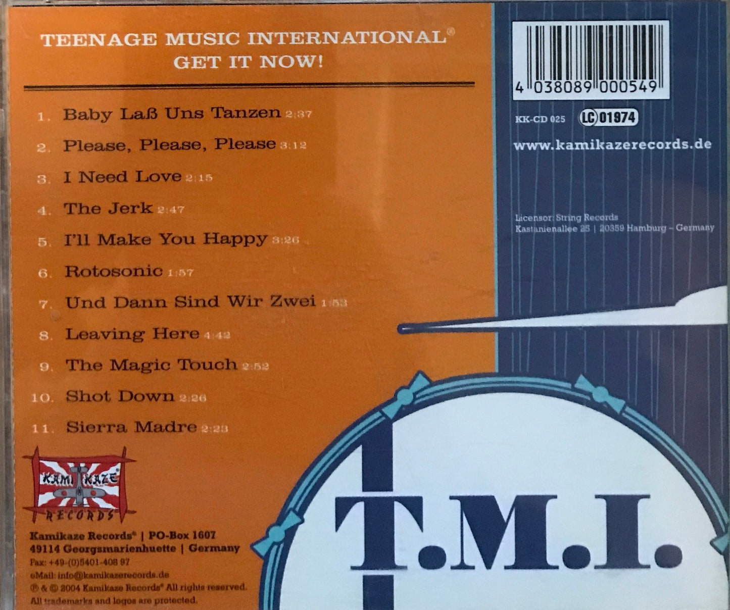 CD - Teenage Music International - Get It Now!