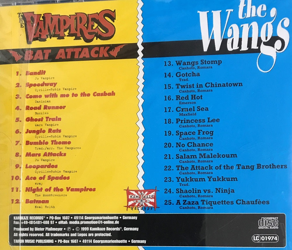 CD - VA - Vampires Meet Wangs - Surf Double Pack Vol. 1