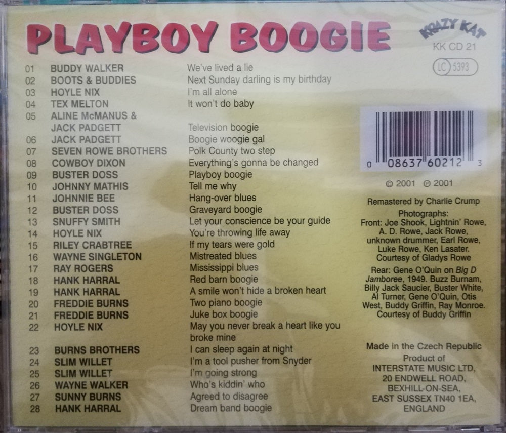 CD - VA - Playboy Boogie