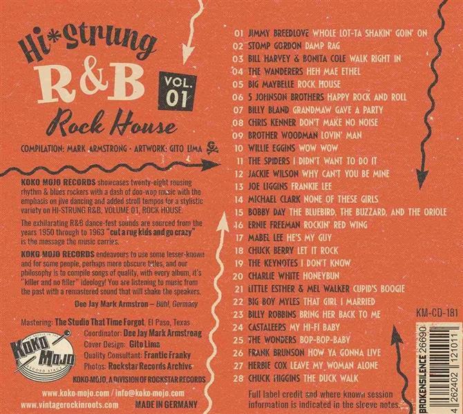 CD - VA - Hi-Strung R&B Vol. 1