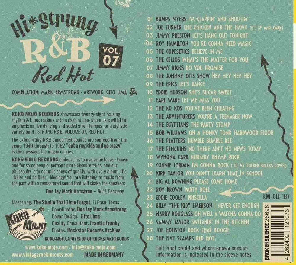 CD - VA - Hi-Strung R&B Vol. 7 - Red Hot