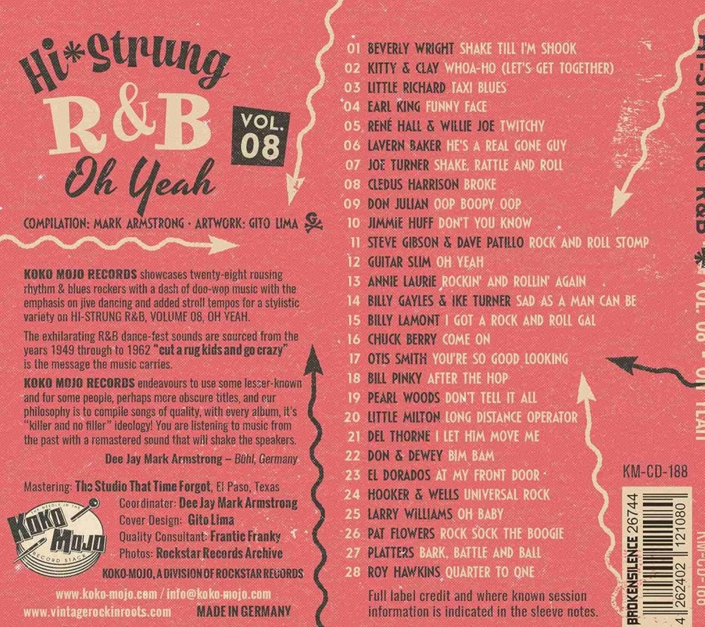 CD - VA - Hi-Strung R&B Vol. 8 - Oh Yeah