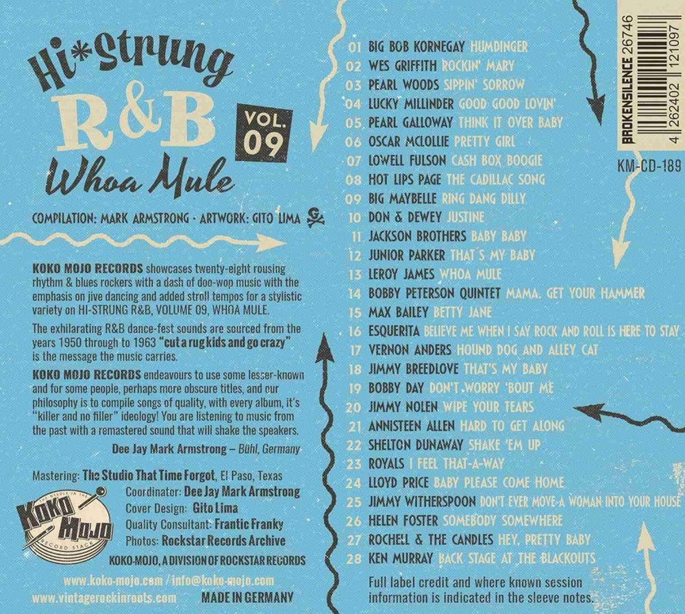 CD - VA - Hi-Strung R&B Vol. 9 - Whoa Mule
