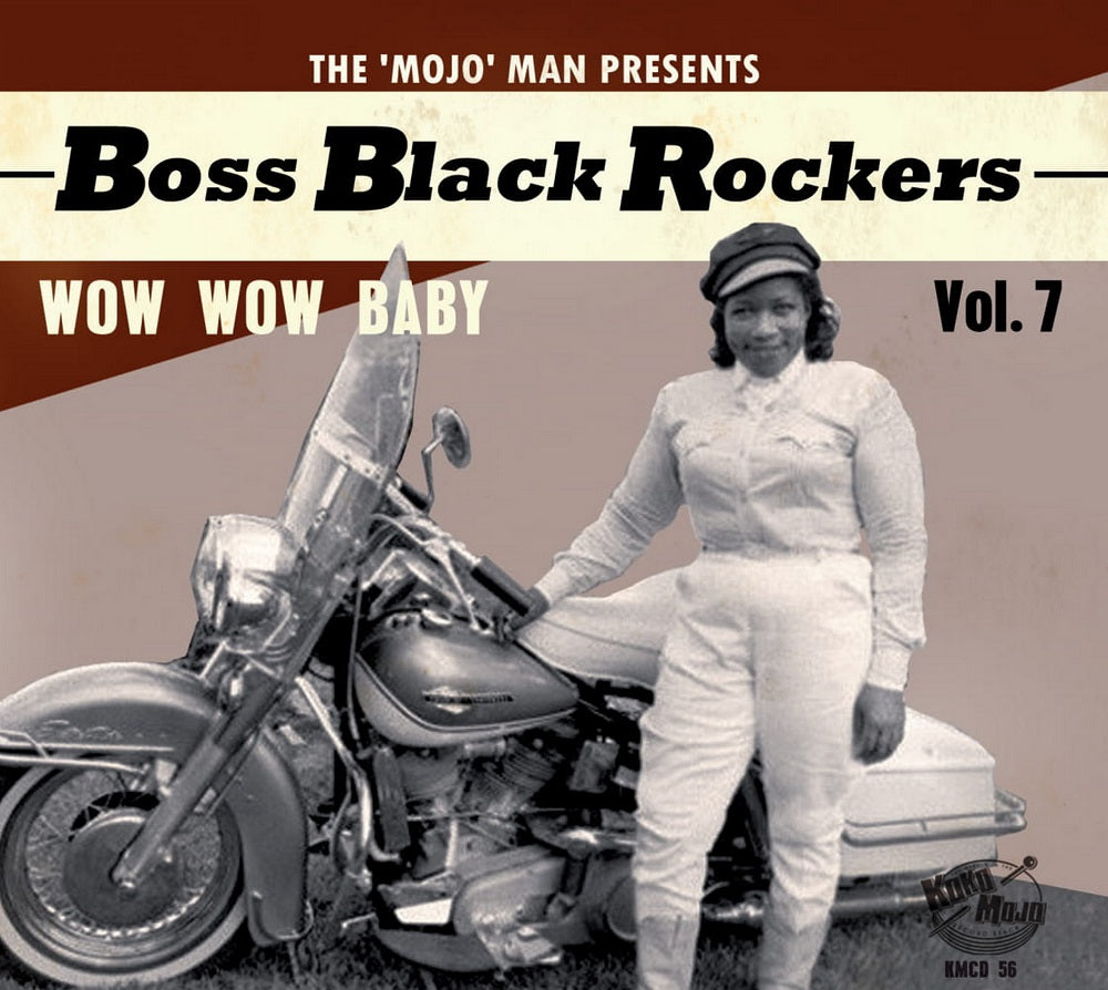 CD - VA - Boss Black Rockers - Wow Wow Baby Vol. 7