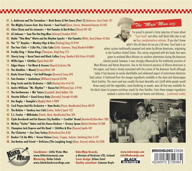 CD - VA - Mojo Man Presents Koko-Mojo Diner Vol. 1 - Soul Food