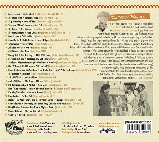 CD - VA - Mojo Man presents Koko-Mojo Diner Vol. 3 - Southern Menu