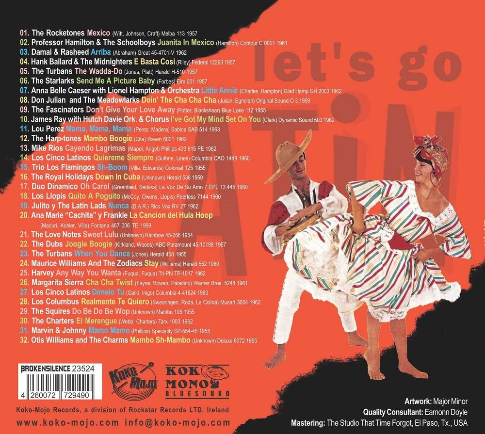 CD - VA - Let's Go Latin - Vocal Group Harmonies