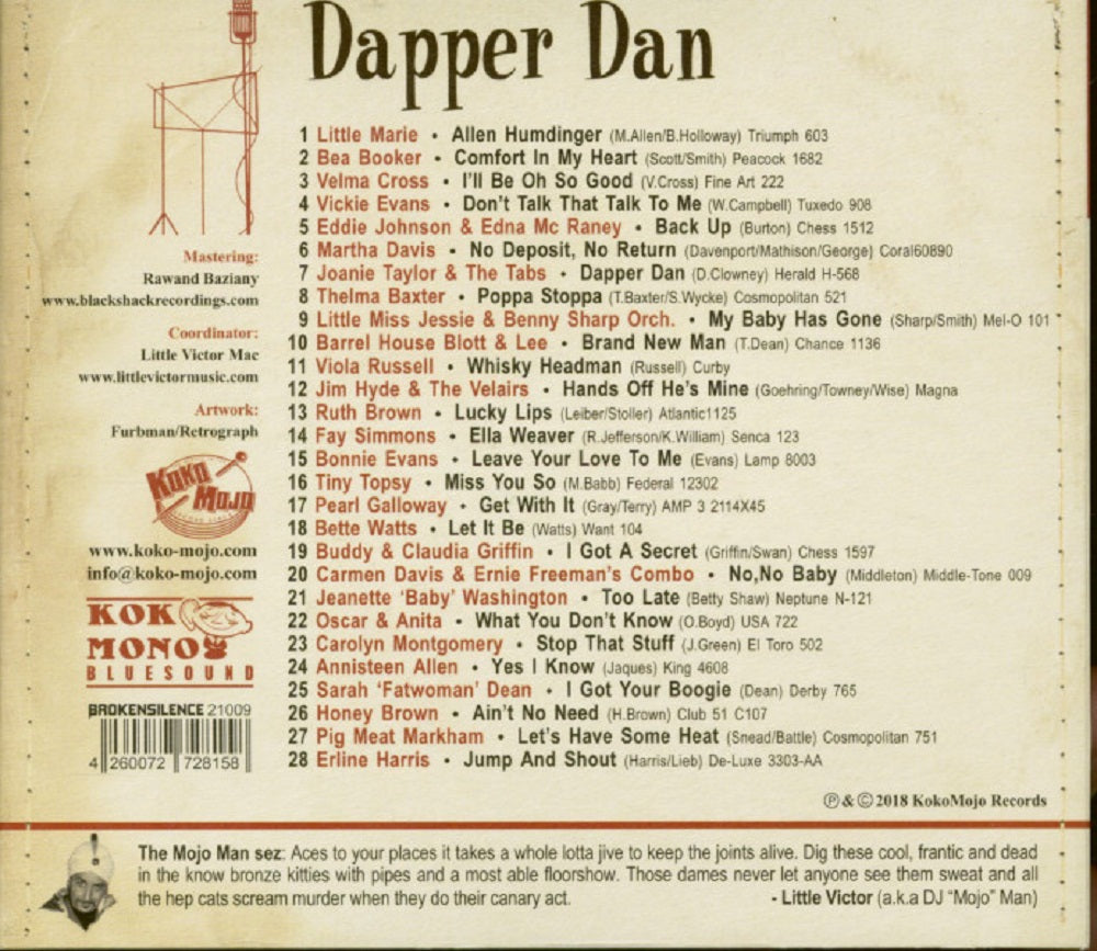 CD - VA - Dapper Dan