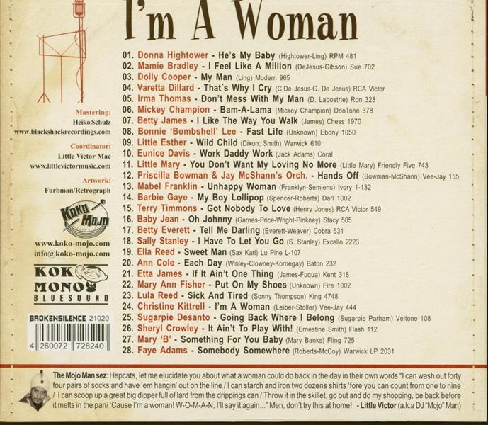 CD - VA - I'm A Woman