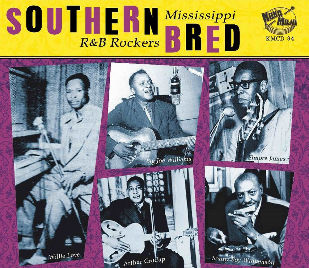 CD - VA - Southern Bred - Mississippi R&B Rockers Vol. 1