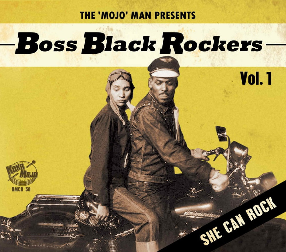 CD - VA - Boss Black Rockers - She Can Rock Vol. 1