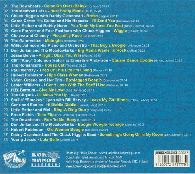 CD - VA - Southern Bred - Texas R&B Rockers Vol. 12