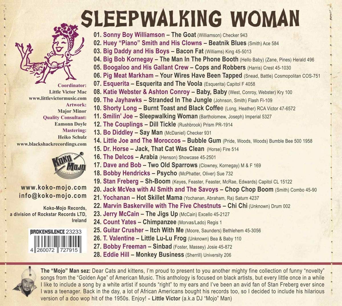 CD - VA - Sleepwalking Woman