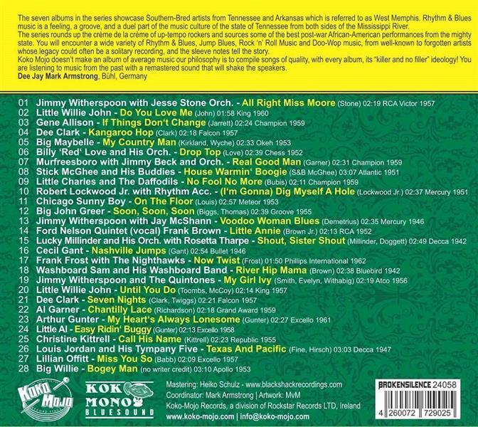 CD - VA - Southern Bred - Tennessee Arkansas R&B Rockers Vol. 21