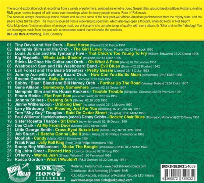 CD - VA - Southern Bred - Tennessee R&B Rockers Vol. 22