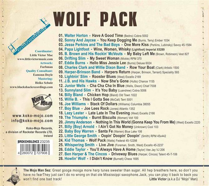 CD - VA - Wolf Pack (Koko-Mojo original series)