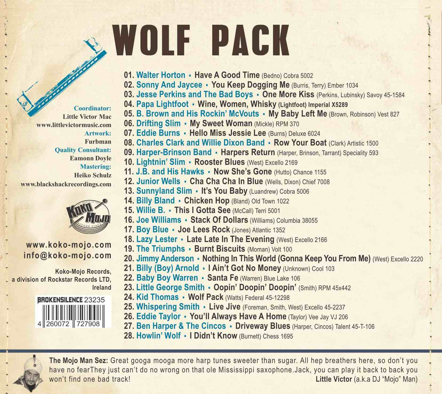 CD - VA - Wolf Pack (Koko-Mojo original series)