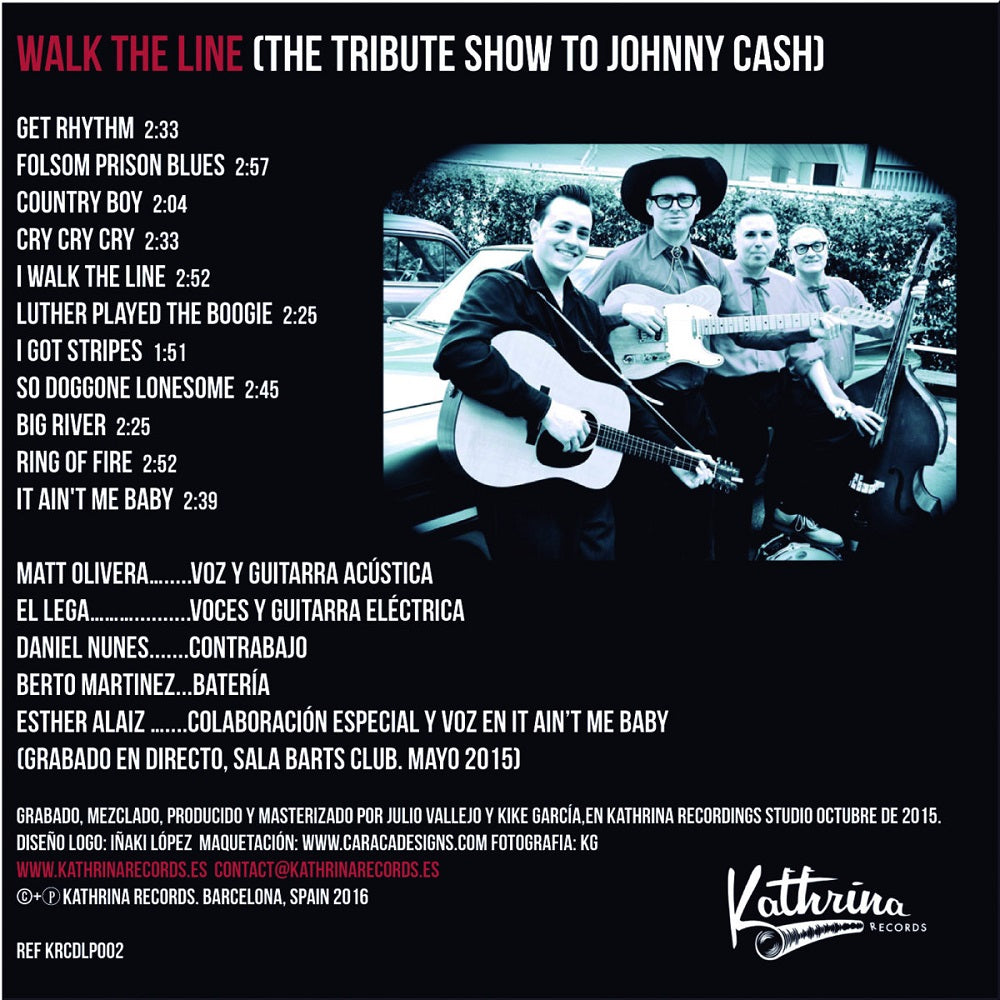 CD - Walk the Line - Tribute Show To Johnny Cash