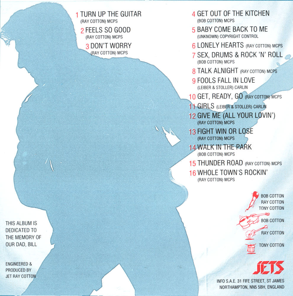 CD - Jets - Turn Up The Guitar