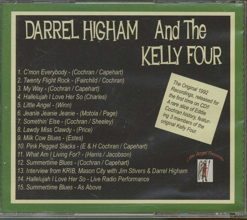 CD - Darrel Higham with the Kelly Four - And The Kelly Four