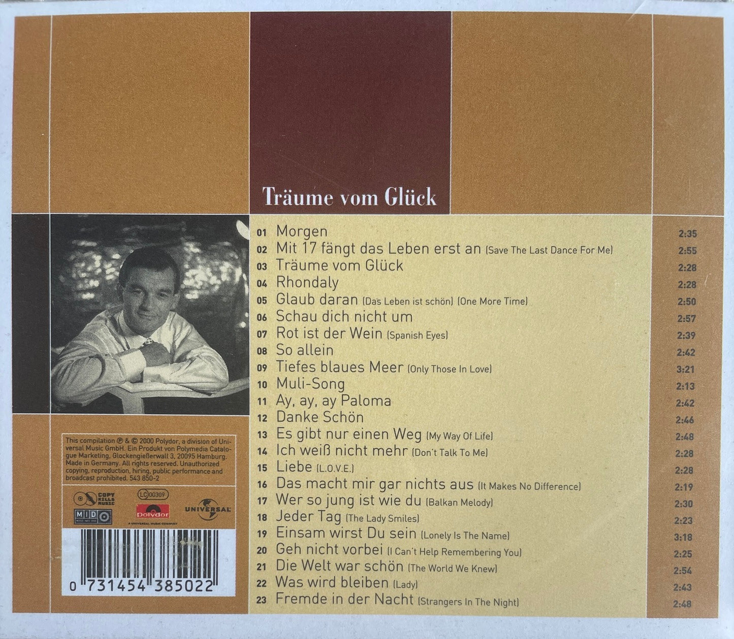 CD - Ivo Robic - Träume Vom Glück