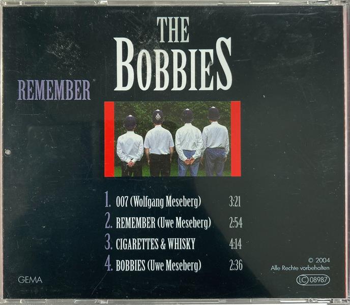 CD - Bobbies - Remember