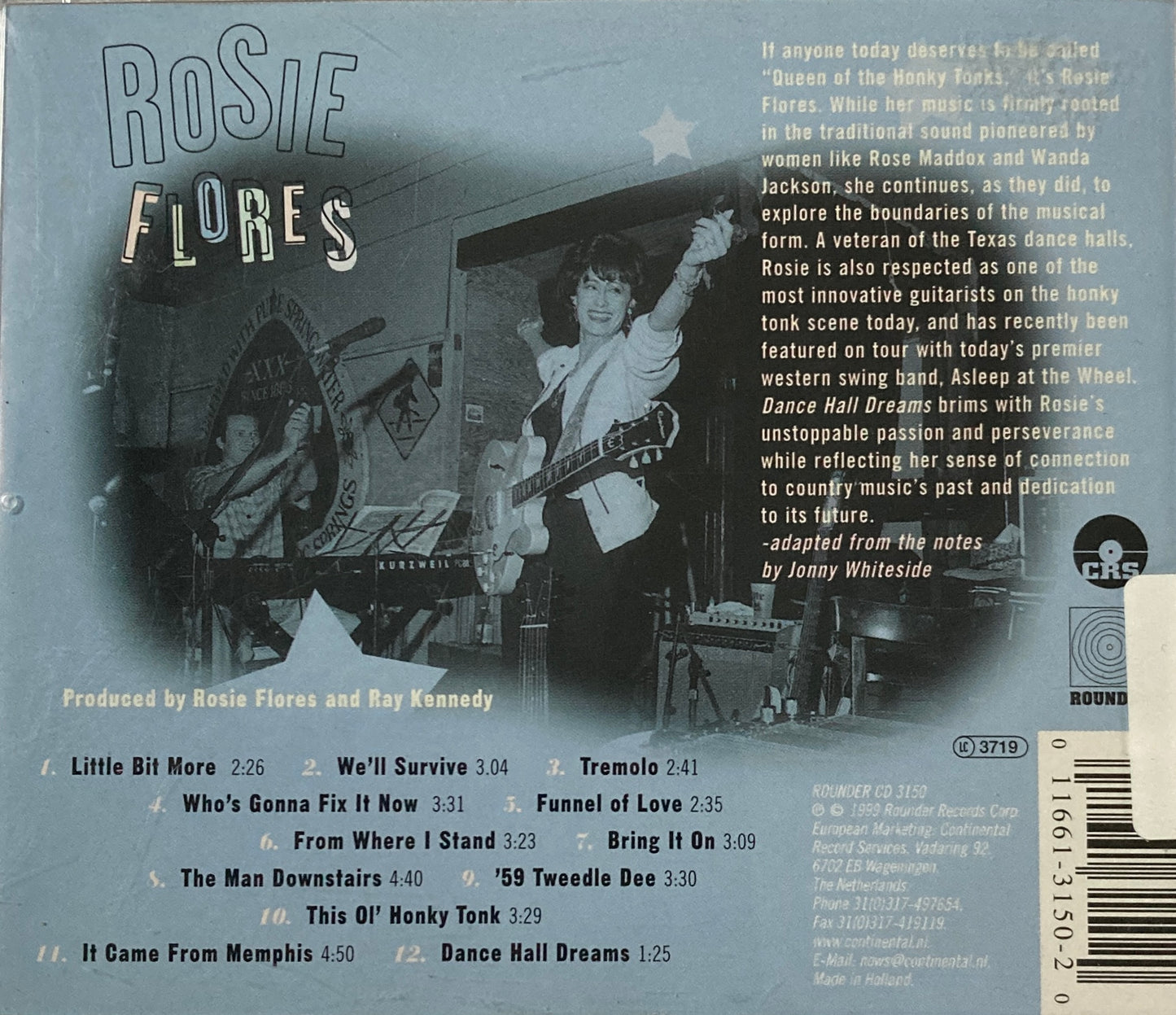 CD - Rosie Flores - Dance Hall Dreams