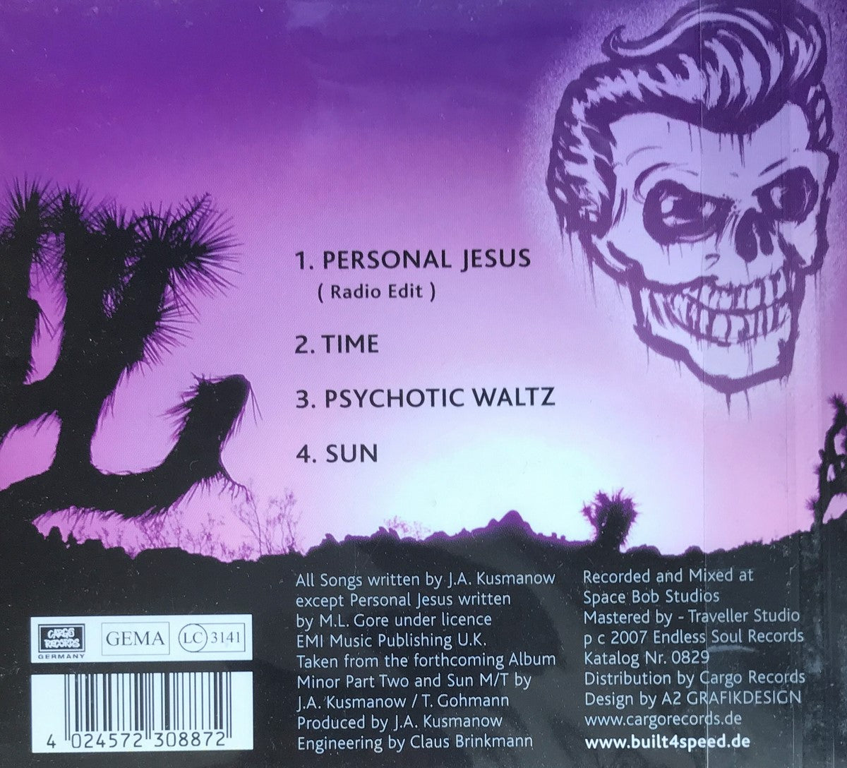 CD - Built 4 Speed - Personal Jesus