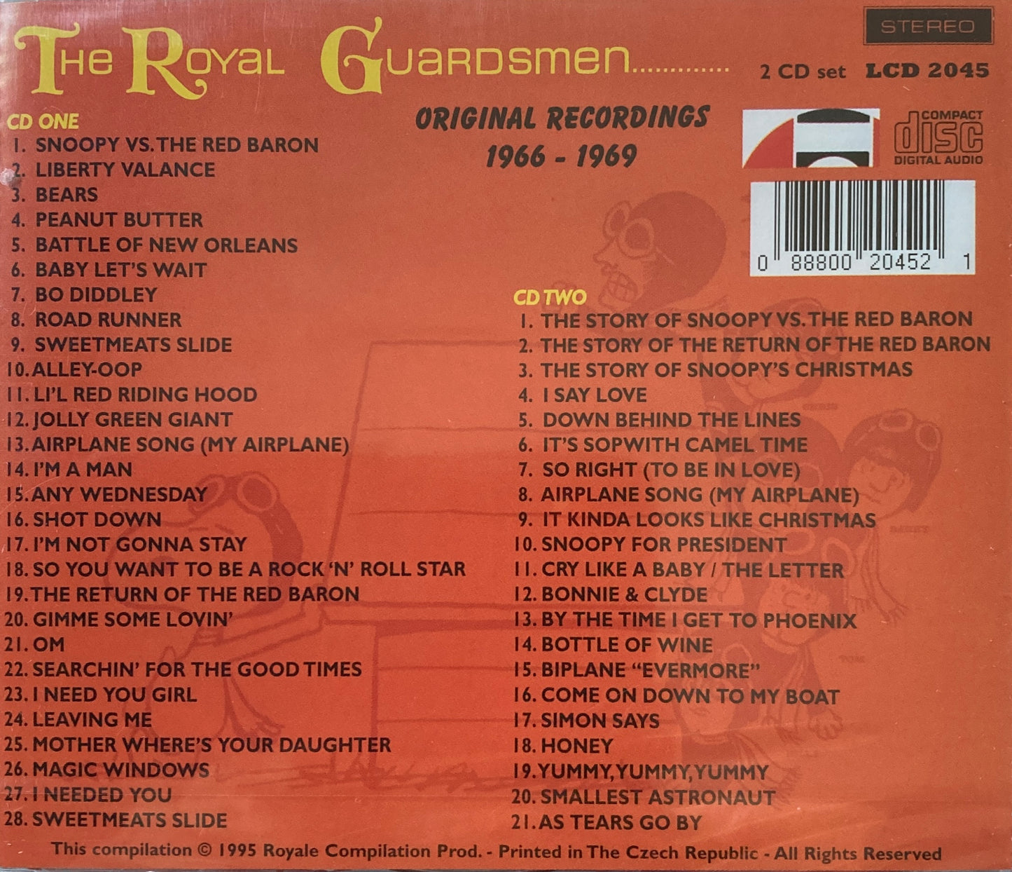 CD-2 - Royal Guardsmen - Originals Recordings 1966 - 1969