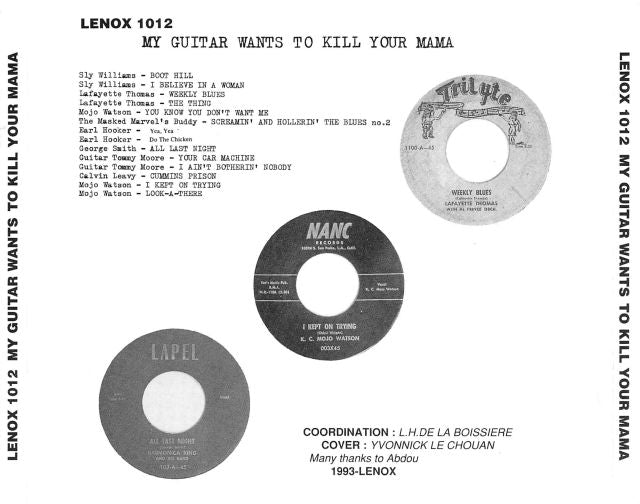 CD - VA - My Guitar Wants To Kill Your Mama